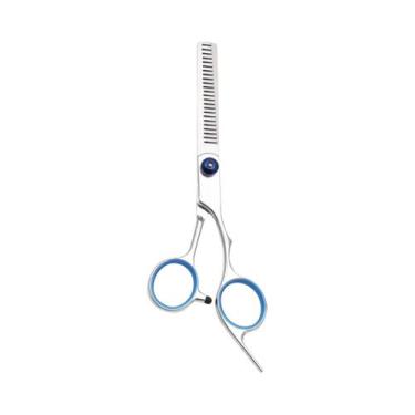 Imagem de Tesoura de Corte de Cabelo Profissional 6 Polegadas - Tesoura de Desba