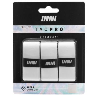 Imagem de Overgrip Inni TacPro Com 03 Unidades Branco