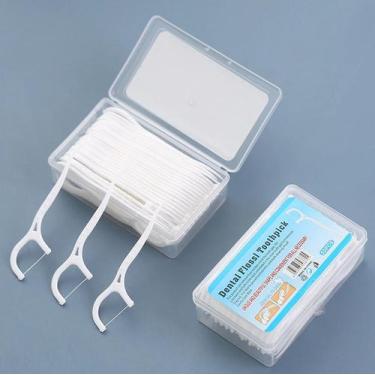 Imagem de Fio Dental Palito 50 unidades. Fácil e Super Prático de Usar - JMH Set