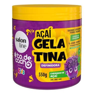 Imagem de Gelatina Definidora Salon Line Kids To de Cachos Açaí 550g