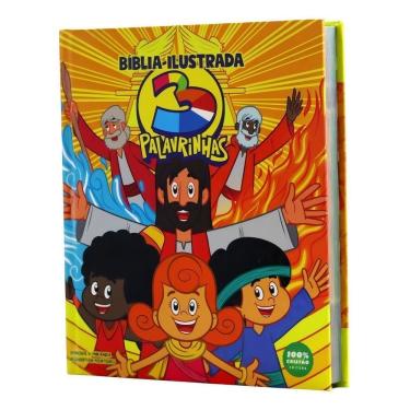 Imagem de Bíblia Ilustrada 3 Palavrinhas - Edição Bilíngue