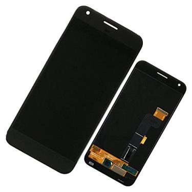 Imagem de Duotipa Tela LCD compatível com Google Pixel XL 14.0 cm AMOLED Display Touch Screen Assembly com kit de ferramentas de reparo (preto)