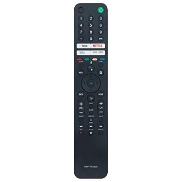 Imagem de Controle remoto de substituição por voz RMF-TX520U adequado para Smart TV Sony KD-65X80CJ KD-43X85J KD-75X80CJ KD-75X80J KD-50X85J KD-85X85J XR-100X92 XR-77A80J KD-85X91J XR-77A80J 5X90J XR-50X90J KD