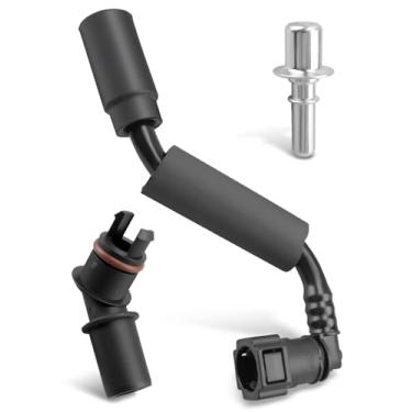 Imagem de Tubo de válvula de ventilação do cárter positivo e conector adaptador de encaixe de válvula PCV Kit certo para Chevy Traverse Buick Enclave GMC Acadia 2012-2017, substitui 12648138 12681693 12583384