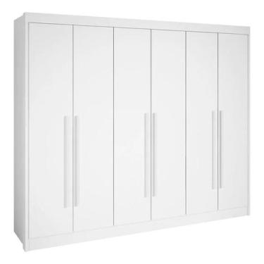 Imagem de Guarda Roupa Casal  Branco Athos - D Doro Moveis Mdf - D'Doro Móveis, 