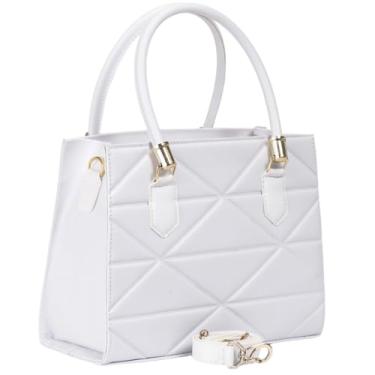 Imagem de Bolsa Feminina Transversal E Lateral De Ombro Alça Tiracolo (Branco)