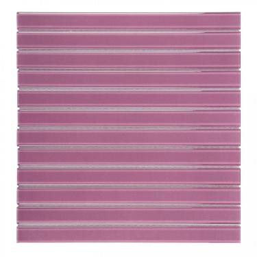 Imagem de Pastilha De Vidro Lisa 30cmx 30,9cm Filetto Glass Mosaic (placas) Lilás