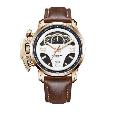 Imagem de Relógio Masculino Reef Tiger Rga2105-yb à Prova D'água Branco