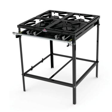 Imagem de Fogão A Gás Progás 4 Queimadores Baixa Pressão Com Registro De Forno Pm-400f