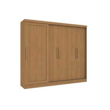 Imagem de Guarda Roupa Casal 5 Portas E 4 Gavetas Flex N564 Canela
