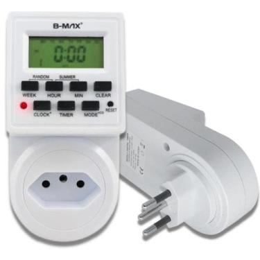 Imagem de Temporizador Timer Relógio Digital Tomada Programável Bivolt - Genéric