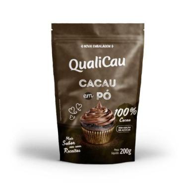 Imagem de Cacau Em Pó Aucalino 100% 200G. - Qualicau - Qualicoco