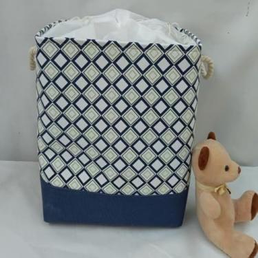 Imagem de Cesto Organizador De Brinquedo Ou Roupa Suja Dobrável