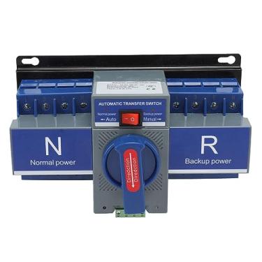 Imagem de Dual Power Automatic Transfer Switch Overload Protection PC Housing Changeover Switch Bank AC400V (32a)