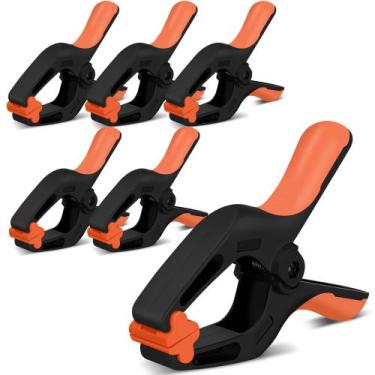 Imagem de Braçadeiras de mola HORUSDY Heavy Duty, pacote com 6 polegadas, para a