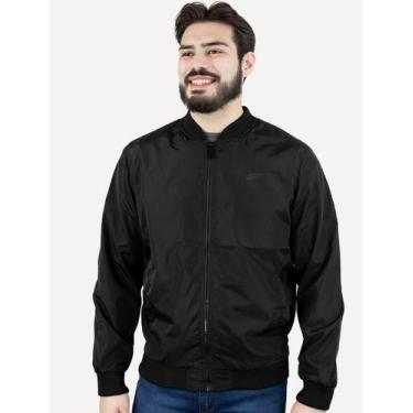 Imagem de Jaqueta Ellus Masculina Nylon Light Bomber Pocket Preta, L/G