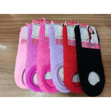 Imagem de Meia sapatilha feminina antiderrapante - Termo, 1