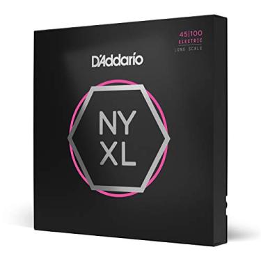 Imagem de Encordoamento Para Baixo 4 Cordas Escala Longa .045-.100 D'Addario NYXL NYXL45100