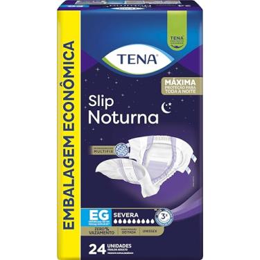Imagem de Tena Slip Noturna, Fralda Geriátrica para Incontinência Urinária, EG - 24 Unidades
