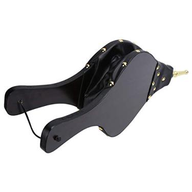 Imagem de Folha de lareira de Cffuvros, soprador de fogo de couro artesanal para fogueira, acampamento de fogão a lenha, soprador de ar manual tradicional com alça ergonômica, ferramenta de