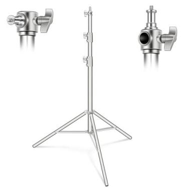 Imagem de Tripé de Iluminação Light Stand SL210 Aço Inox Amortecimento de Ar (2.