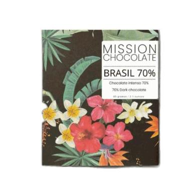 Imagem de Chocolate 70% Cacau Brasil Mission  60g