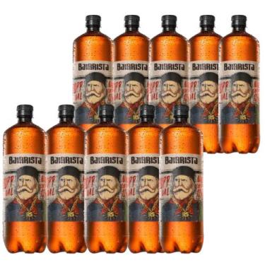 Imagem de Kit 10 Chopp Bairrista 4.3% Puro Malte Salva Beer 1l Gaúcho