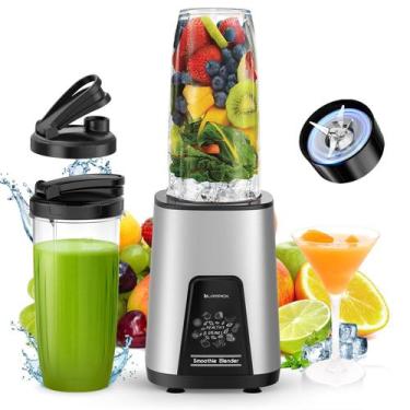 Imagem de Liquidificador LAMPICK Smoothie 900 W com 2 copos portáteis de 790 ml 
