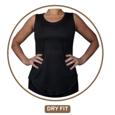 Imagem de Camiseta Feminina Regata Dry fit de Academia Tapa Bumbum - Valen Modas