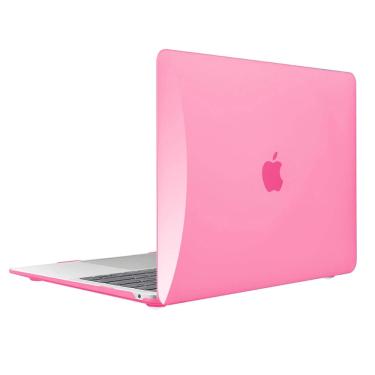 Imagem de Capa Case Slim Compativel com Macbook new air 13 A1932 / A2179 / A2337 com Chip M1 - rosa cristal