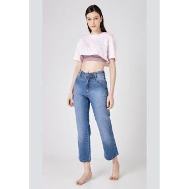 Imagem de Calça Jeans Express Mom Clara Feminino-Feminino