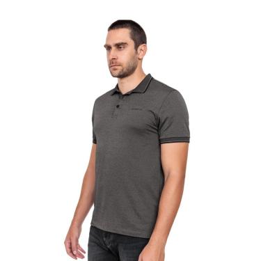 Imagem de Camisa Polo Hangar 33 Estonada Cinza Tam. P-Masculino