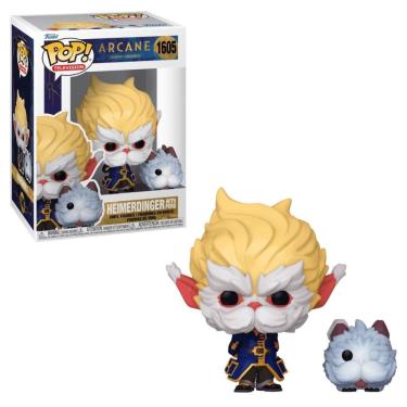 Imagem de Funko Pop Arcane League of Legends Heimerdinger e Poro 1605