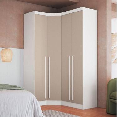 Imagem de Guarda-roupa Modulado 3 Peças Infinity Branco Line/Duna