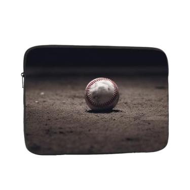 Imagem de Capa para laptop, beisebol, laptop, estojo de transporte para computador, capa protetora para notebook de 12 polegadas