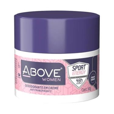 Imagem de Above - Desodorante Cremoso Ant Above 50G Women 48H Sport Energy