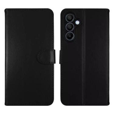 Imagem de Capa Carteira + Película De Vidro 3D Compatível Samsung A16 - Db