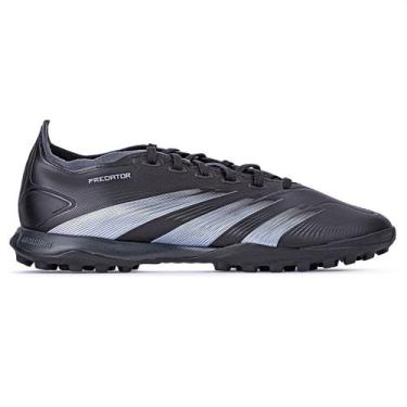 Imagem de Chuteira Adidas Society Predator League TF Preto e Chumbo - Masculino,