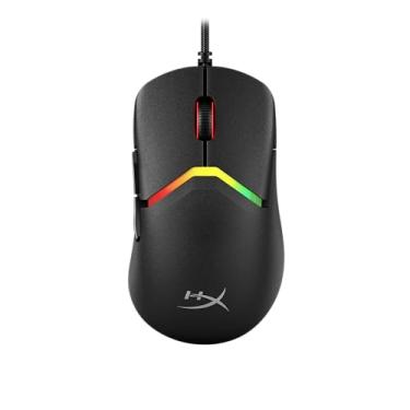 Imagem de Mouse Gamer HyperX Pulsefire Saga - Design Modular, Switches Ópticos, Sensor de 8000 Hz, até 26000 DPI, 69g, Cabo HyperFlex 2, Preto (A2PB3AA)