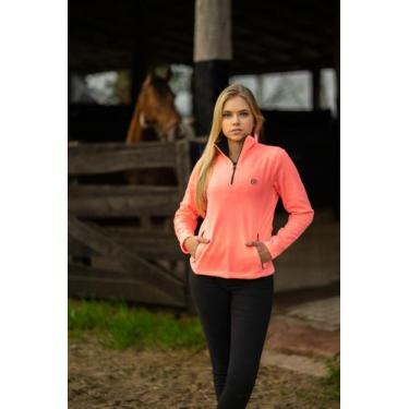 Imagem de Blusão Fleece F. - Empório Horse, Coral, P