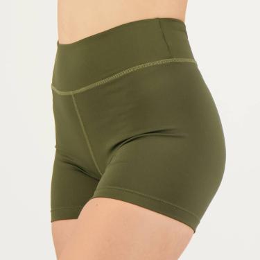 Imagem de SHORT FEM. FLAT LIFE,VERDE OLIVA,G