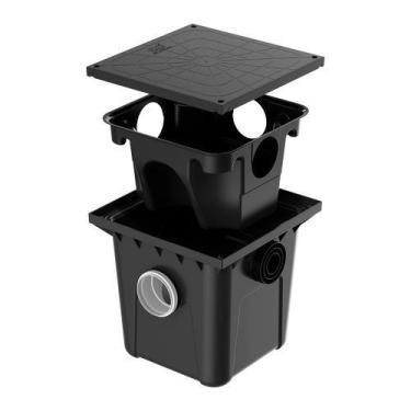 Imagem de Caixa de Gordura Pvc com Cesto Suporta até 42 Litros e 250kg - HERC