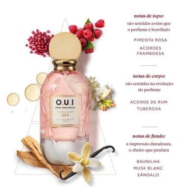 Imagem de O.U.i Madeleine 862 Eau De Parfum Feminino 30ml Presente Feminino Mulh