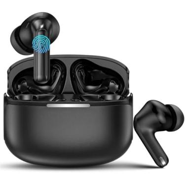 Imagem de Fones de Ouvido Sem Fio S71 Bluetooth 5.4 Intra-auricular 40 Horas Reprodução Longa, Som de Graves Profundos, IPX5 à Prova D'água Poeira, Microfone para Corrida, Ciclismo Fitness Traduzir Idiomas IA