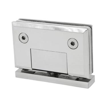 Imagem de predolo Dobradiça para porta de chuveiro, porta de vidro para chuveiro, rotação de 360 ​​graus, metal, grampo leve para portão de banheiro, grampo para, Hipotenusa Polida