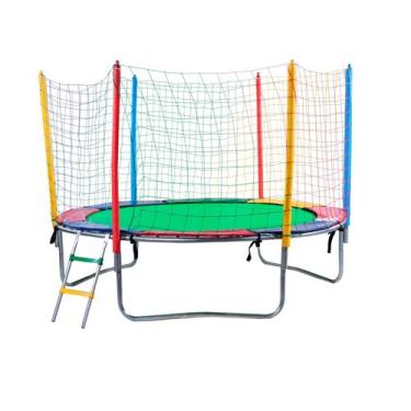 Imagem de Pula Pula Cama Elástica 2,44m Lona sem Emenda Cores Lisas - PapiBrink.