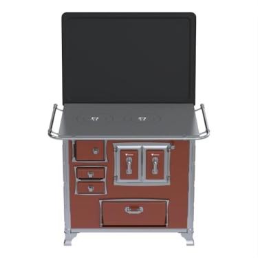 Imagem de Fogão a Lenha GII N 2 Gab Sec Tabaco com Tampa Saida Direita