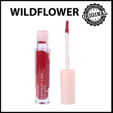 Imagem de Batom Liquido Ruby Rose Perfect Lips Linha Rosa HBL6200, WILDFLOWER