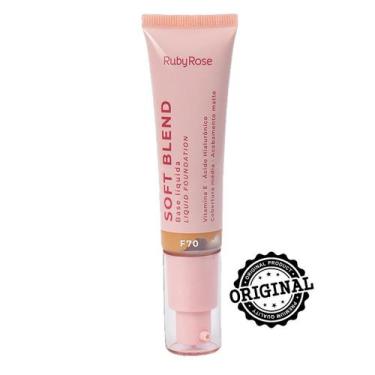 Imagem de Base Liquida Soft Blend Ruby Rose HB M301, F70