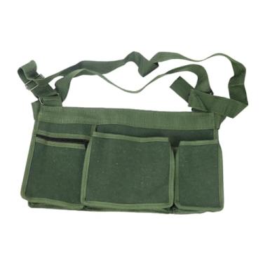 Imagem de FashionCha Cinto de Ferramentas de Jardinagem, Cinto de Utilidades, Bolsa Leve Ajustável, Bolsa de Cintura de Lona para Construção E Poda de árvores